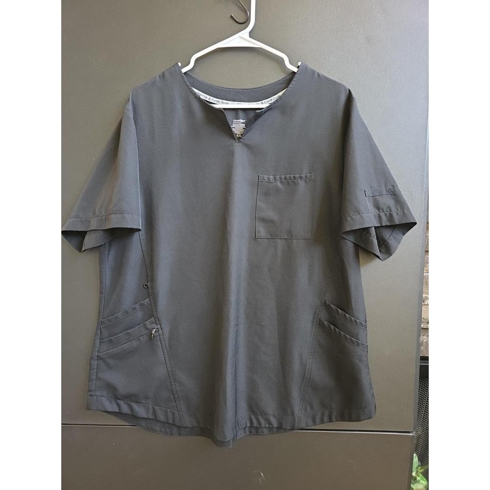 Climate Right By Cuddl Duds Women's Scrub Top